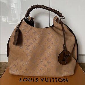 Louis Vuitton Tan Monogram Hobo Bag